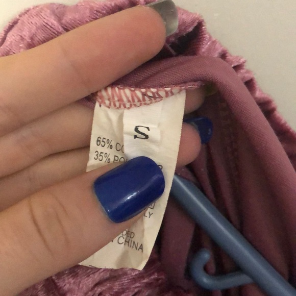 Pink Fuzzy Shiny Shorts - Picture 6 of 7